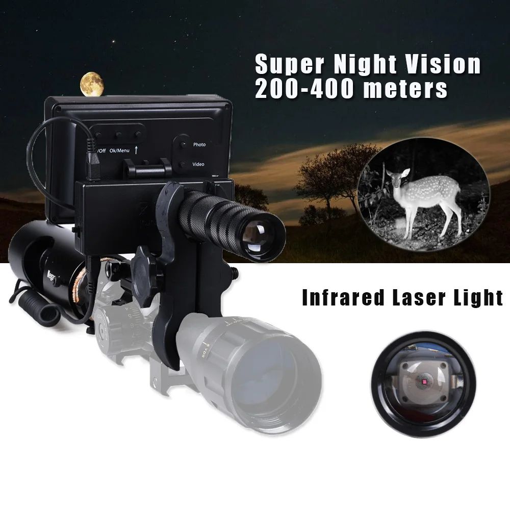 Megaorei 2 M2A Night Vision Scope Attachment Hunting Camera System