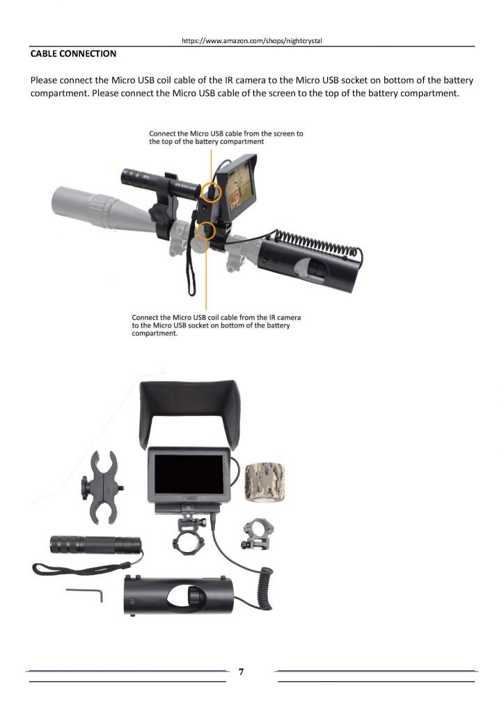 Megaorei 1 Operation Manual1 - NightCrystal Hunting Store on Amazon