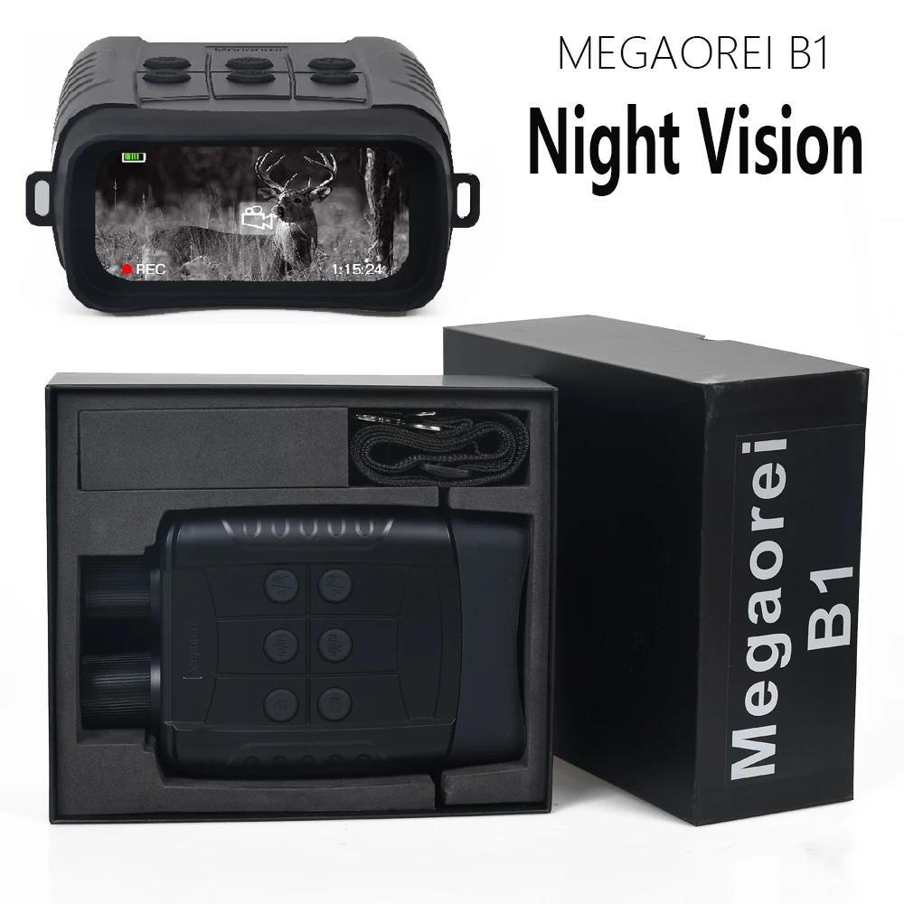 Megaorei B1 Night Vision Binoculars with giftbox packing