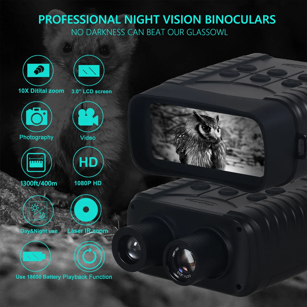 Megaorei B2 Night Vision Binoculars Professional Night Vision System