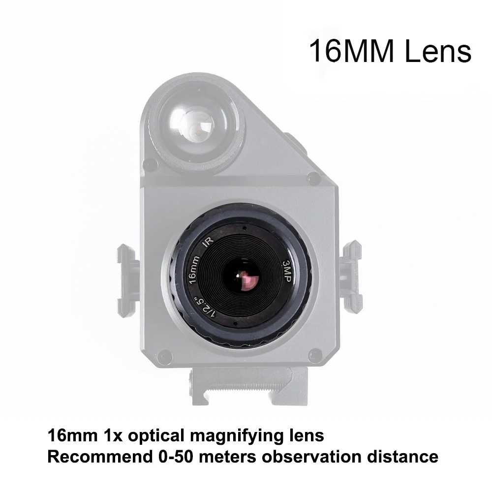 Megaorei M5 Night Vision Scope Video Camera Objective Lens main picture 16mm Lens 50 meter megaorei.net