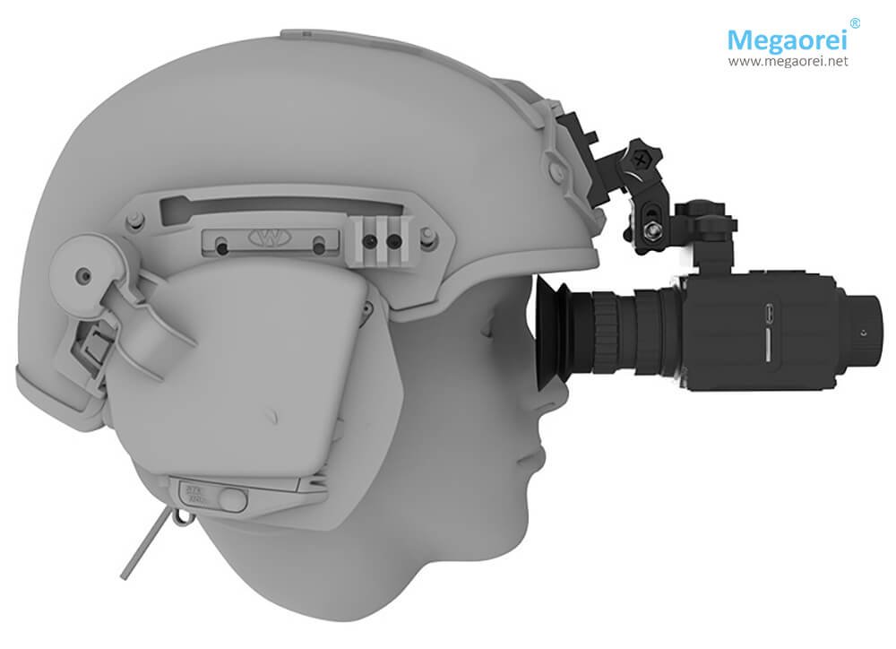 Megaorei NK008 Helmet-mounted Night Vision Goggles User Operation Manual (www.megaorei.net)